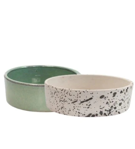 Ebi Jasper Ceramic Bowl for Dogs & Cats