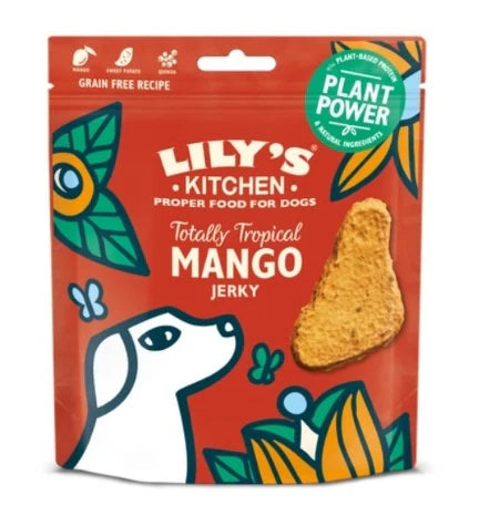 Lily's Kitchen Totally Tropical Mango Jerky Dog Treats