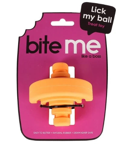 Ebi Bite Me 'Lick My Ball' Dog Toy