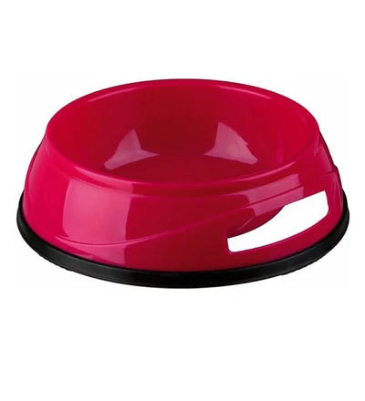 Trixie Basic Plastic Bowl with Non-Slip Base for Dogs