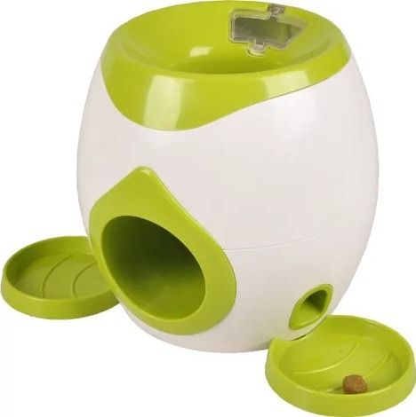 Flamingo Wilson Interactive Fetch & Treat  + Tennis Ball 18cm Dog Toy