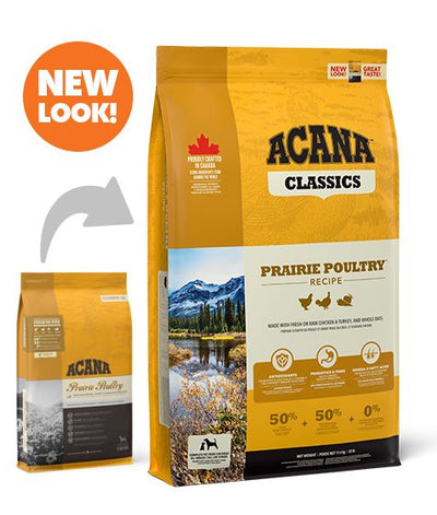 Acana Classics Prairie Poultry - Medium Breed Adult Dog Protein-Rich Dry Food