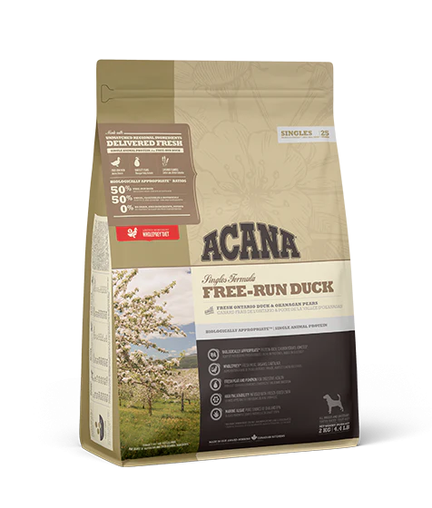 Acana Free Run Duck Recipe Dry Dog Food