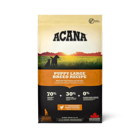 Acana Large Breed Puppy Dry Protein-Rich Grain-Free Dog Food 11.4KG