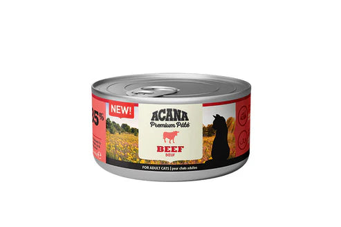 Acana Premium Beef Pate Cat Wet Food 85G