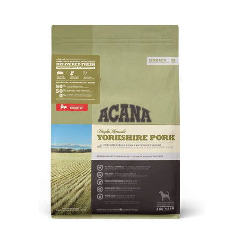 Acana Yorkshire Pork Dog Grain-Free Dry Food 2KG