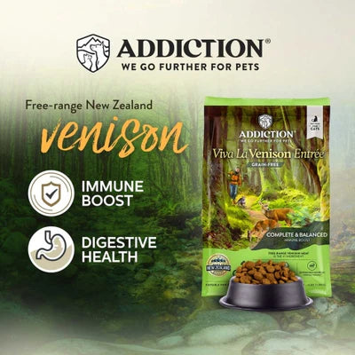 Addiction Viva La Venison Dry Cat Food