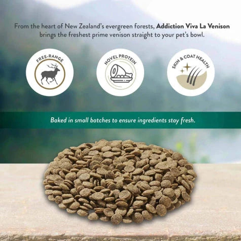 Addiction Viva La Venison Dry Dog Food