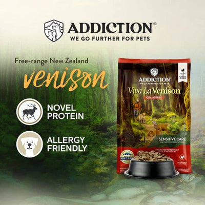 Addiction Viva La Venison Dry Dog Food