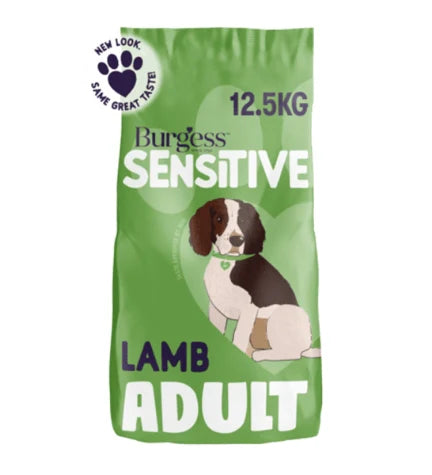 Burgess Sensitive Adult Lamb Dry Dog Food