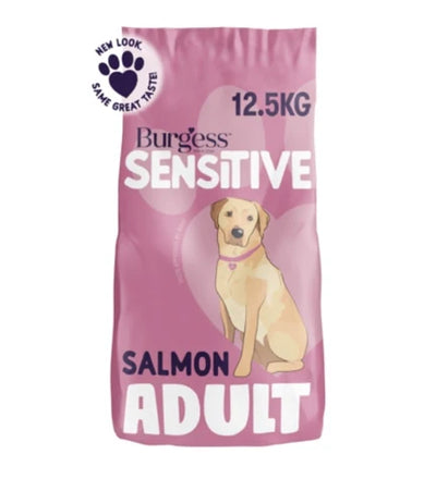 Burgess Sensitive Adult Salmon Dry Dog Food