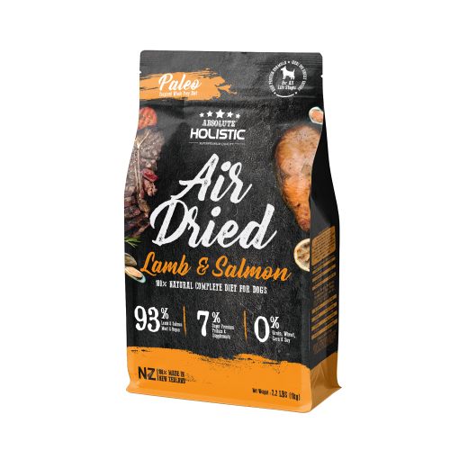 Absolute Holistic Air Dried Diet Lamb & Salmon Dry Dog Food