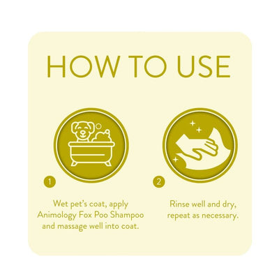 Animology Fox Poo Odour & Poo Remover Dog Shampoo 250ml