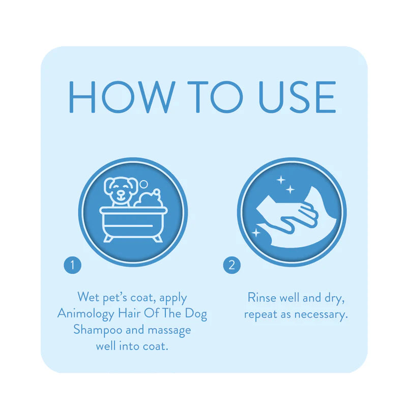 Animology Hair of the Dog Anti-Tangle Dog Shampoo 250ml