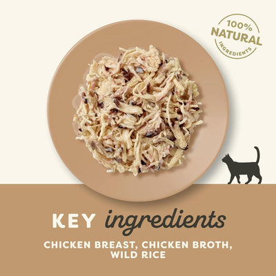 Applaws Chicken with Wild Rice in Broth Wet Cat Food 70g Pouch