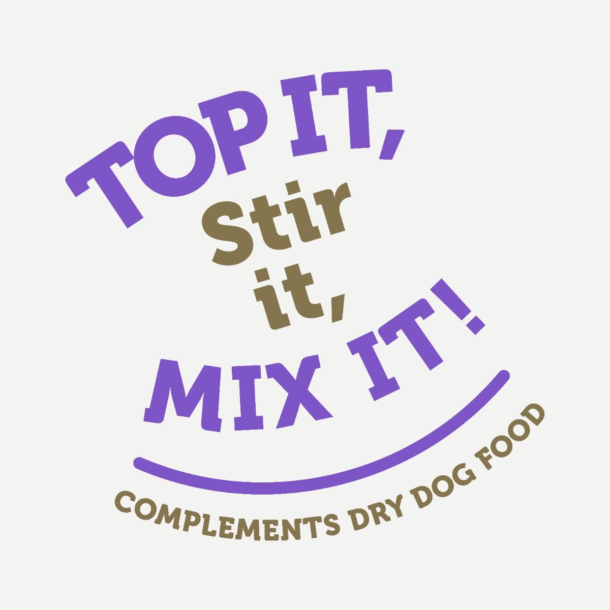 Applaws Taste Toppers in Broth Chicken with Ham & Vegetables Wet Dog Food 156g Tin