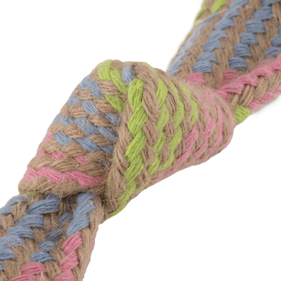 Beco Hemp Rope Squeaker Dog Toy