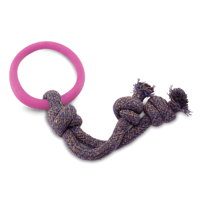 Beco Pets Hoop on a Rope Dog Toy