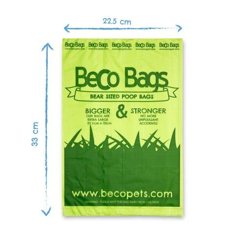 Beco Pets Mint Scented Poop Bags 60pcs