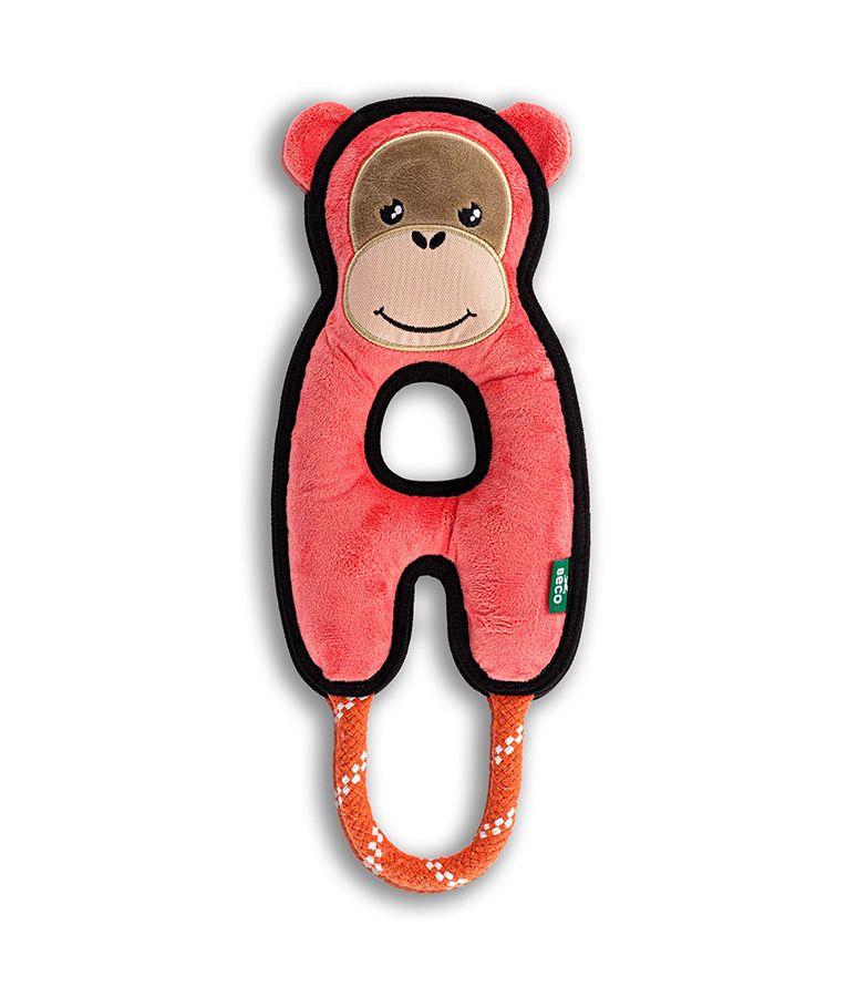 Beco Pets Rough & Tough Orangutan Recycled Dog Toy