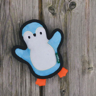 Beco Pets Rough & Tough Penguin Recycled Dog Toy