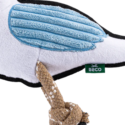 Beco Rough and Tough Seagull Soft Dog Toy