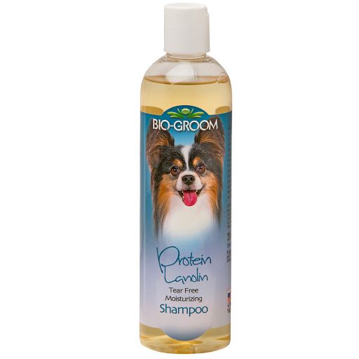 Bio-Groom Protein Lanolin Tear Free Moisturizing Dog Shampoo 12oz