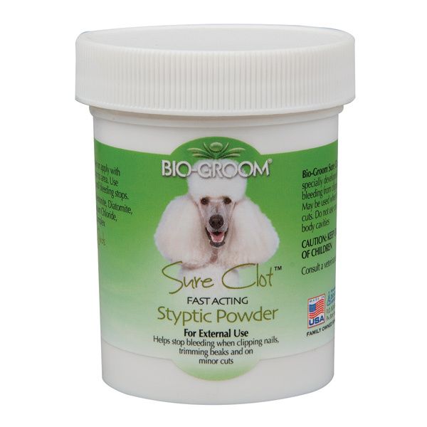 Bio-Groom Sure Clot Fast Acting Dog Styptic Powder