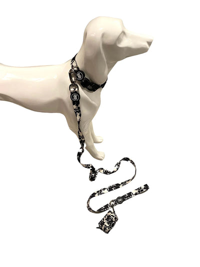 Bud & Billy Monochrome Chic Dog Collar