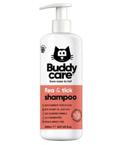 Buddycare Flea & Tick Cat Shampoo