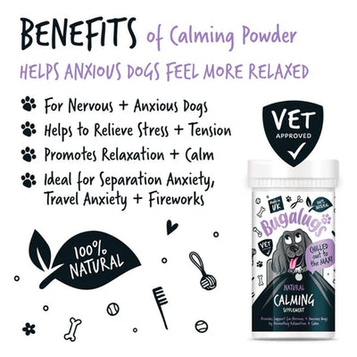 Bugalugs Calming Supplement for Dogs - 80G