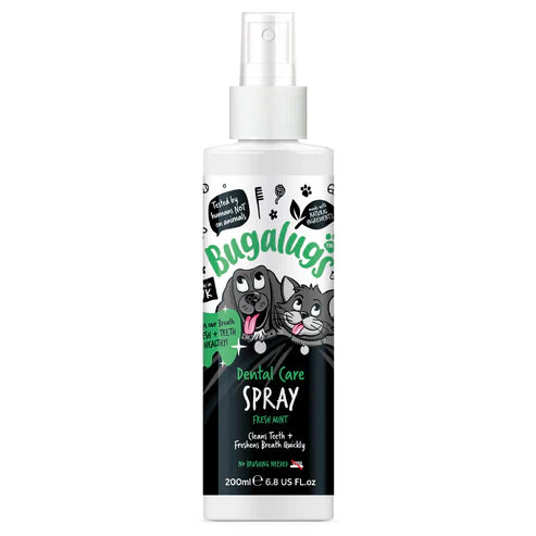 Bugalugs Dental Care Spray for Dogs & Cats - 200ML