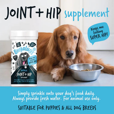 Bugalugs Joint & Hip Supplement for Dogs - 80G