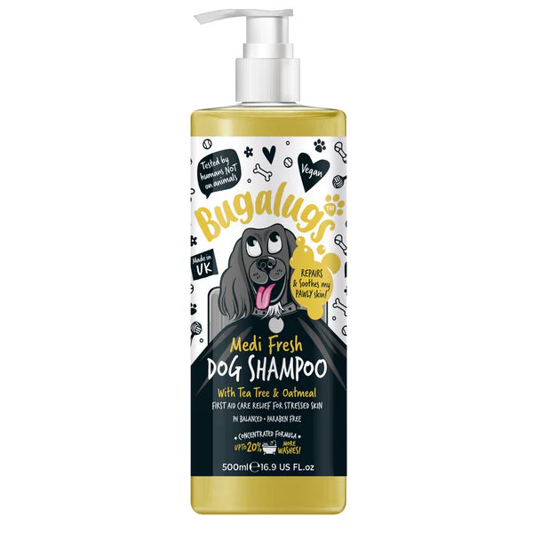 Bugalugs Medi Fresh Dog Shampoo - 500ML