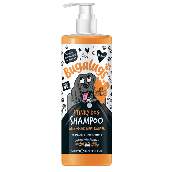 Bugalugs Stinky Dog Odour Neutraliser Shampoo - 500ML