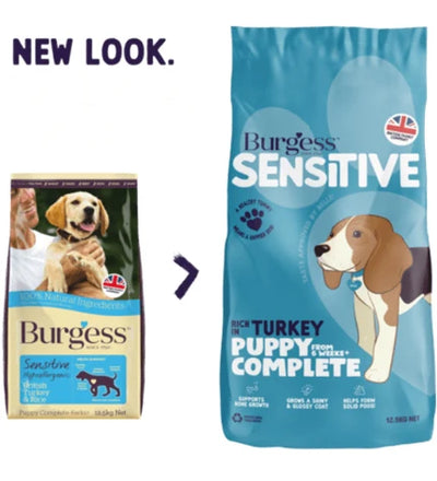 Burgess Sensitive Dry Puppy Food