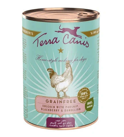 Terra Canis Grain Free Chicken Dog Wet Food 400G