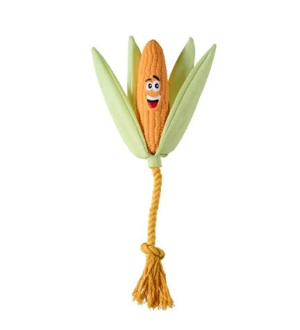 Companion Corn Squeaker Toy for Dogs