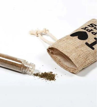 D&D Home I Love Happy Cats Herb Mix Refillable Tubes