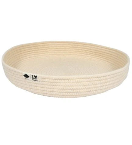D&D Home I Love Happy Cats Jess Cat Cotton Rope Basket Bed