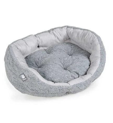 Danish Design Bobble Pewter Deluxe Slumber Bed for Dogs