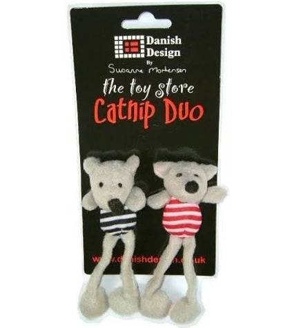 Danish Design Midge and Madge Catnip Duo for Cats