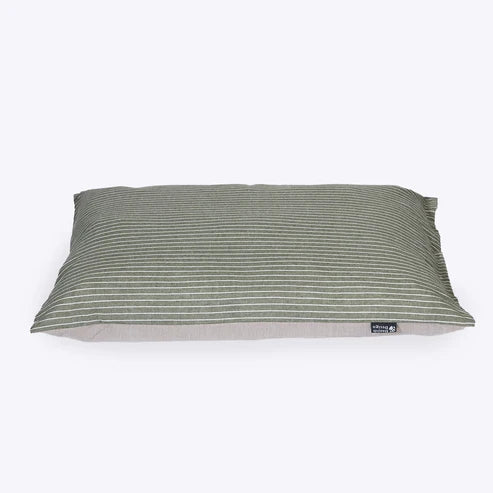 Danish Design Rustic Stripes Sage Snuggle Dog Bed