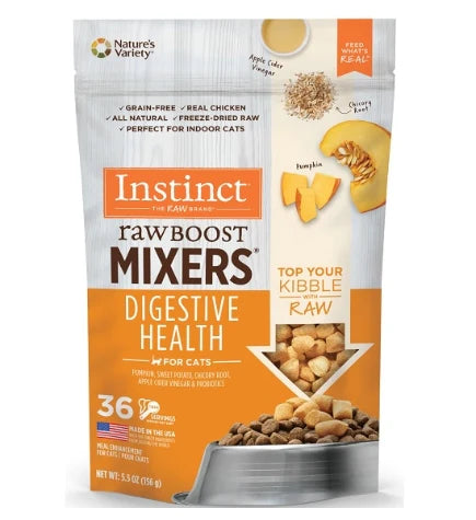 Instinct Raw Boost Mixers Digestive Health Freeze Dried Cat Food Topper