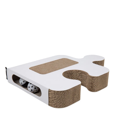 District 70 Puzzle Cardboard Scratcher Cat Toy