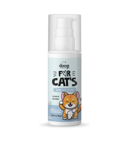 Docg Foam Waterless Shampoo with Mint Extract for Cats 150ml