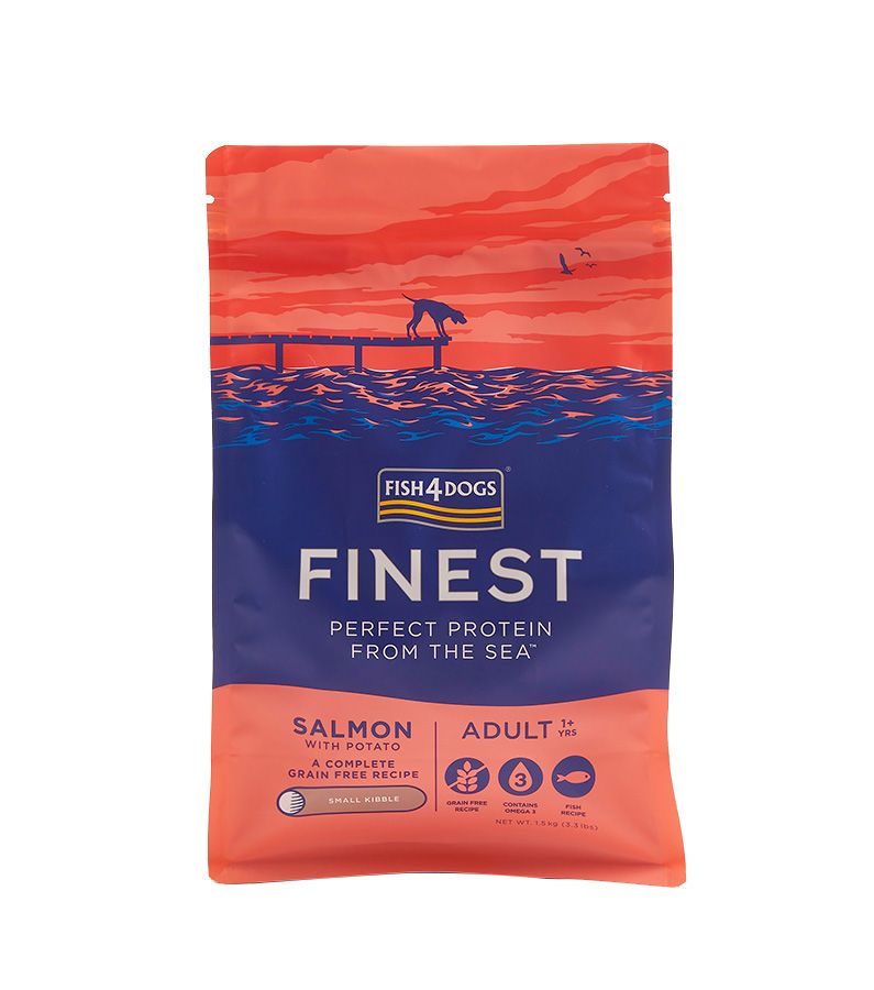 Fish4Dogs Finest Salmon Small Kibble Adult Dry Dog Food
