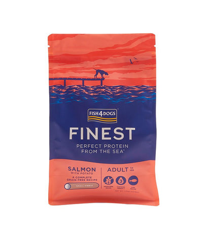 Fish4Dogs Finest Salmon Small Kibble Adult Dry Dog Food