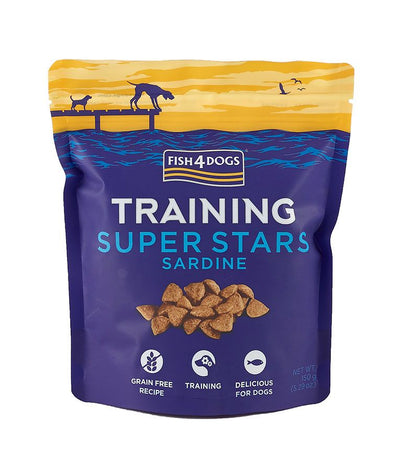 Fish4Dogs Training Super Stars Sardine Dog Treats 150g