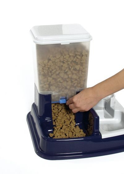 Flamingo Dry Food & Water Dispenser Duo Max Feeder